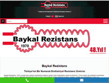 Tablet Screenshot of baykalrezistans.com